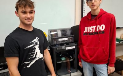 ZSMI Students created keychains for the SmartVET Project